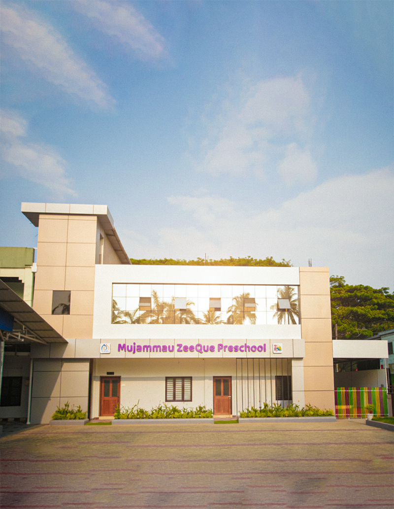 Mujammau ZeeQue Preschool campus and classrooms